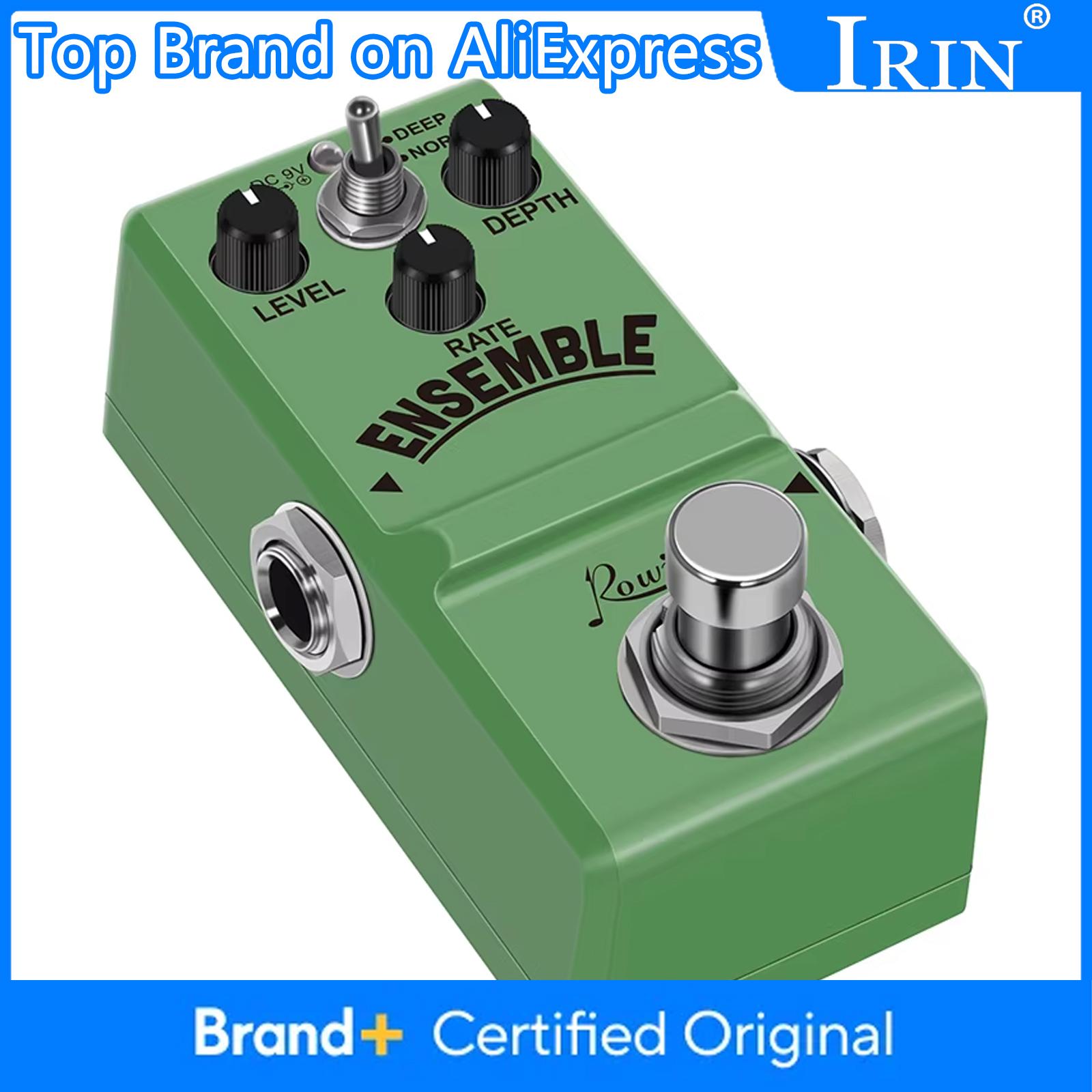 ROWIN LN-304 ENSEMBLE Guitar Effect Pedal Classic Analog Chorus Effect Peda Metal Shell Guitar Parts & Accessoriesl True Bypass
