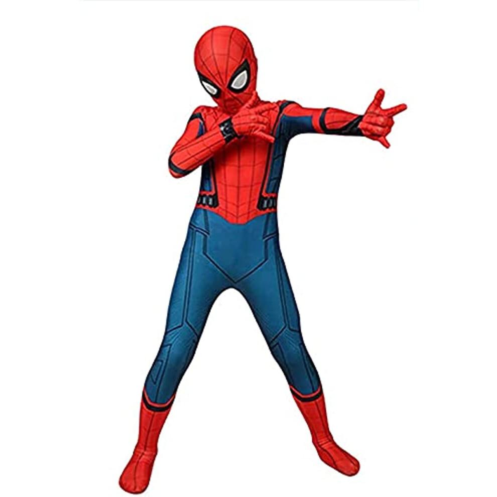 Child Spiderman Homecoming Cosplay Suit Halloween