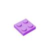 20Pcs  MOC Parts 3022 94148 Plate 2 X 2 Compatible Bricks DIY Assmble Building Blocks Particle Kid Puzzle Brain Toy Birthday Gif