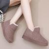 Damenstiefel Schnee Leichte Schuhe Damen Slipper Damen Schuhe Trend Stiefeletten Plateau Plüsch Winterstiefel Botas Mujer