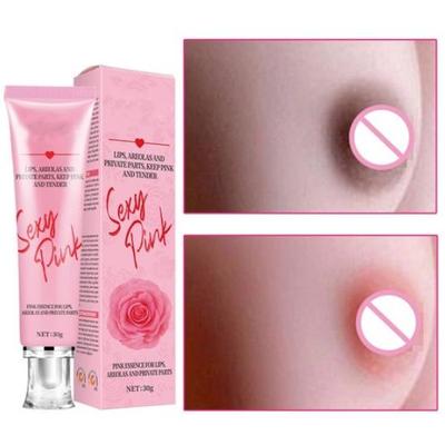 Niacinamid Brustaufhellungsserum Rosa Essenz Feuchtigkeitsspendende Körpercreme Lippen Private Teile Nährende Knospe