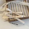 2pcs Sweet Ballet Ribbon Bow Hairpin Headwear Bang Clip New Bowknot Hair Clips  Girls