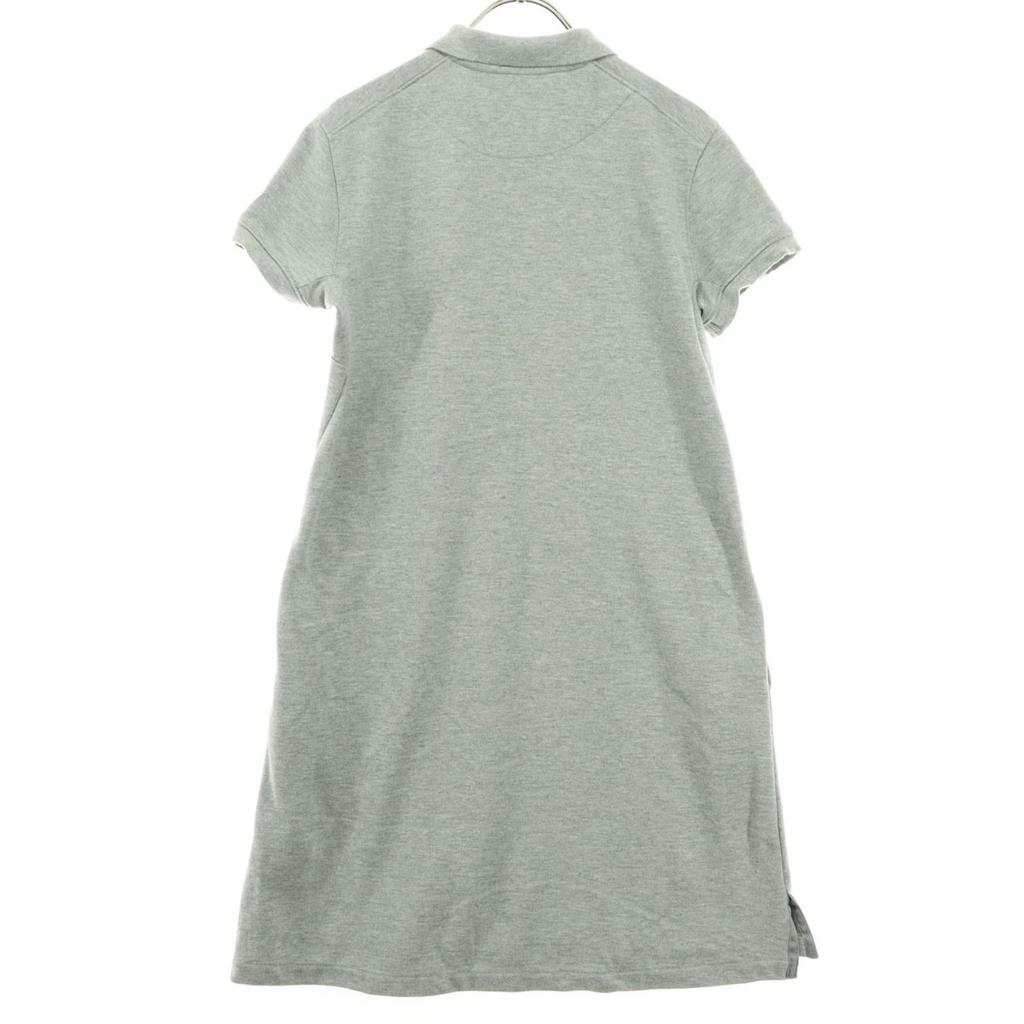 Beauty Products NIKE French Sleeve Polo Knee-length Dress M Gray Women Used