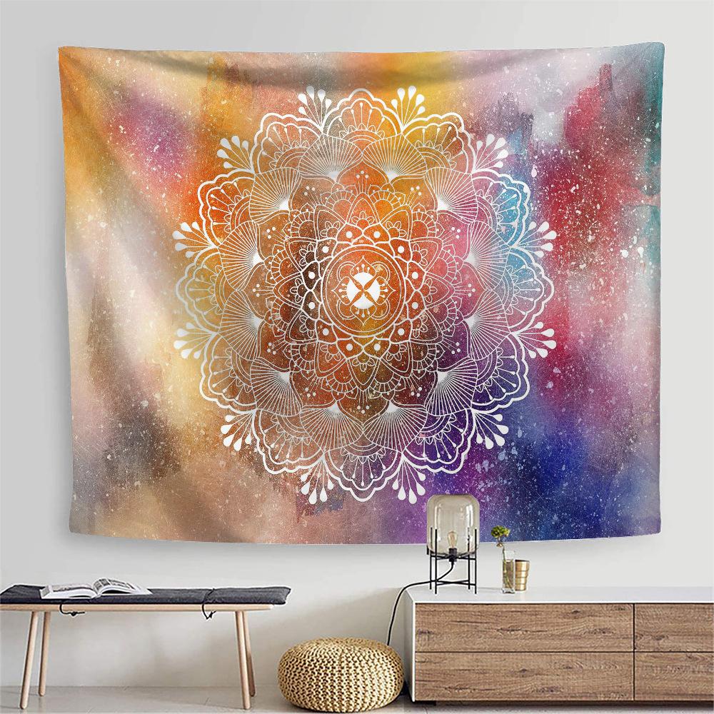 Bohemian style tapestry for bedroom photo background fabric living rooms bedrooms macrame wall hanging room decor aesthetic
