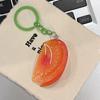 Cute Funny Keychains Summer Fruits Pendant Keyring Car Backpack School Bag Pendant For Student Friends Family Gifts