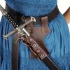 Holster Medieval Shoulder Strap Sword Holder Sheath Scabbard For Adult Men Larp Knight Weapon Cosplay Gear Rapier Ring Belt