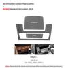 Betterhumz Para BMW Serie 5 E60 2004-2009 Panel de Consola Central del Coche Caja de Almacenamiento Almohadilla Embellecedor Hecho de Alcantara Accesorios de Interior