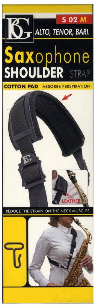 BG Saxophone Shoulder Strap Metal Hook S02M