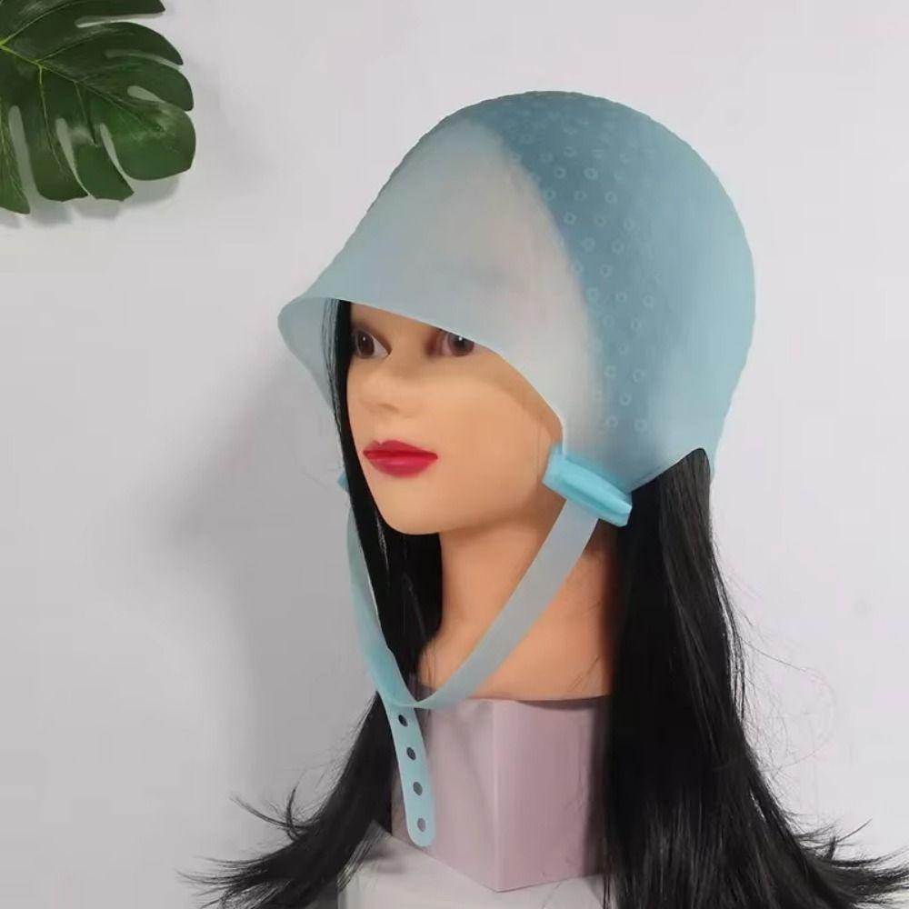 Reusable Adjustable Hair Dye Hat Professional Hair Highlighting Cap Hairdressing Tools