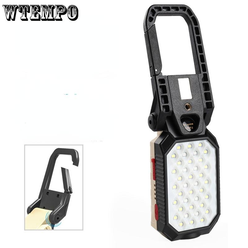 LED Hand-held Mobile Work Light Multi-functional Folding Magnetic Emergency Vehicle Maintenance Light Camping Work Light