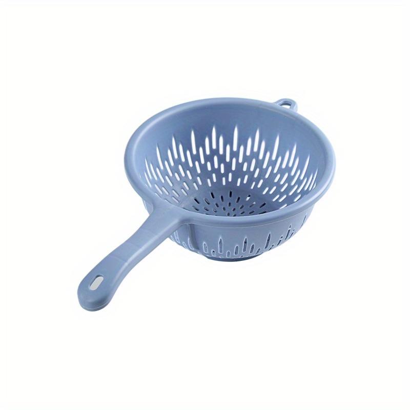 Food Washing Drain Colander with Handle Plastic Colander Strainer for Kitchen Kitchen Gadgets