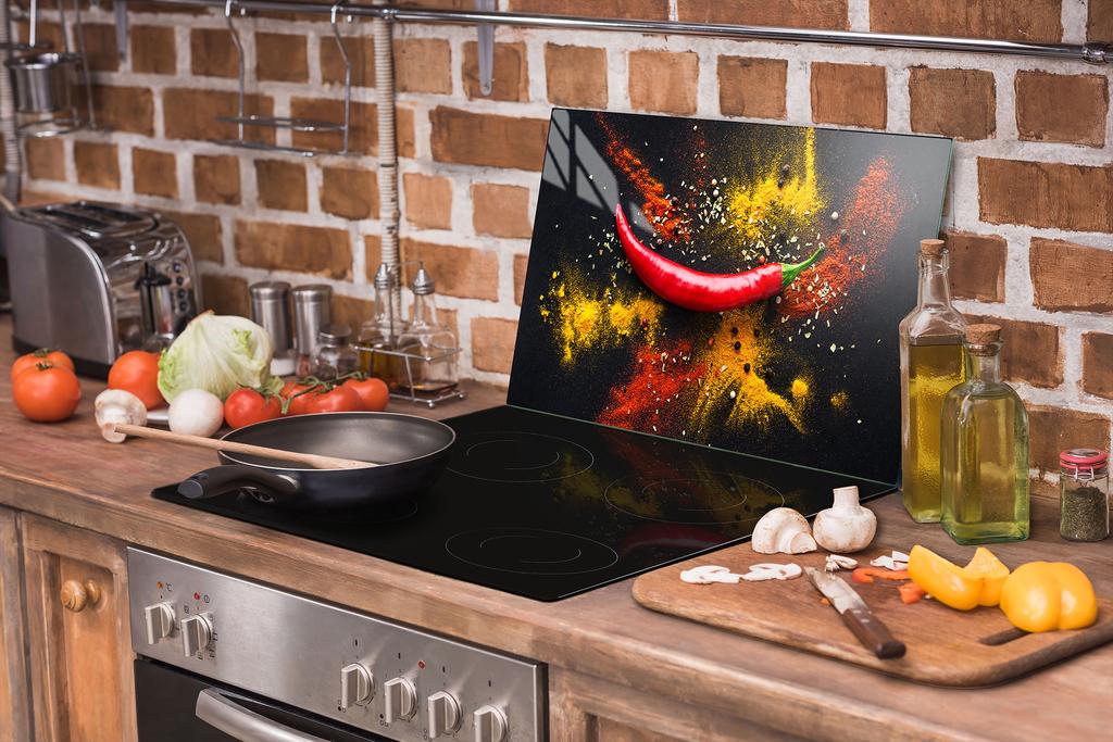 SZKLANA DESKA DO KROJENIA 52x30 CHILLI