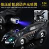 Spray 1:24 Batmobile 1955 1989 Tumbler Alloy Metal Diecast Model Car Home Decorations Desktop Display High Simulation Ornaments