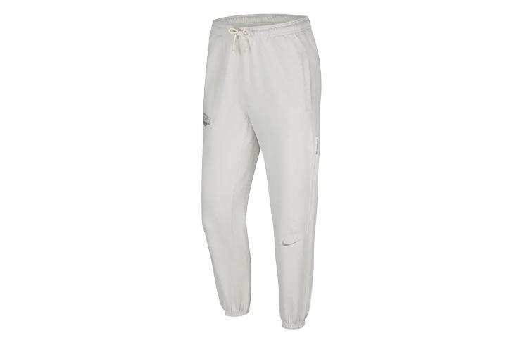 Nike x NBA Knitted Sweatpants Men s Ivory White CN3220-072 XL