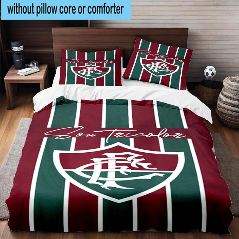 3pcs Champions Celebration Printed Bedding Set Duvet Cover Closure Includes 1 Duvet Cover & 2 Pillowcases Bedding Sets Home Decor Gifts