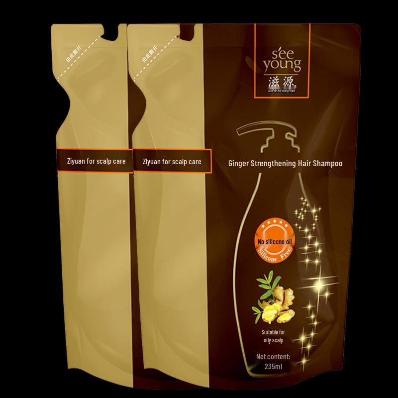 

Ziyuan Silicone-Free Ginger Hair Strengthening Shampoo Refill