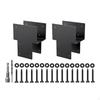 2 Pieces Post Tie Brackets and Beam Connector, Heavy Duty, Pergola for Porches
