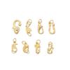 S925 Sterling Silver Gold-Plated Pearl Koi Necklace with Auspicious Clouds and Phoenix S-Hook Clasp