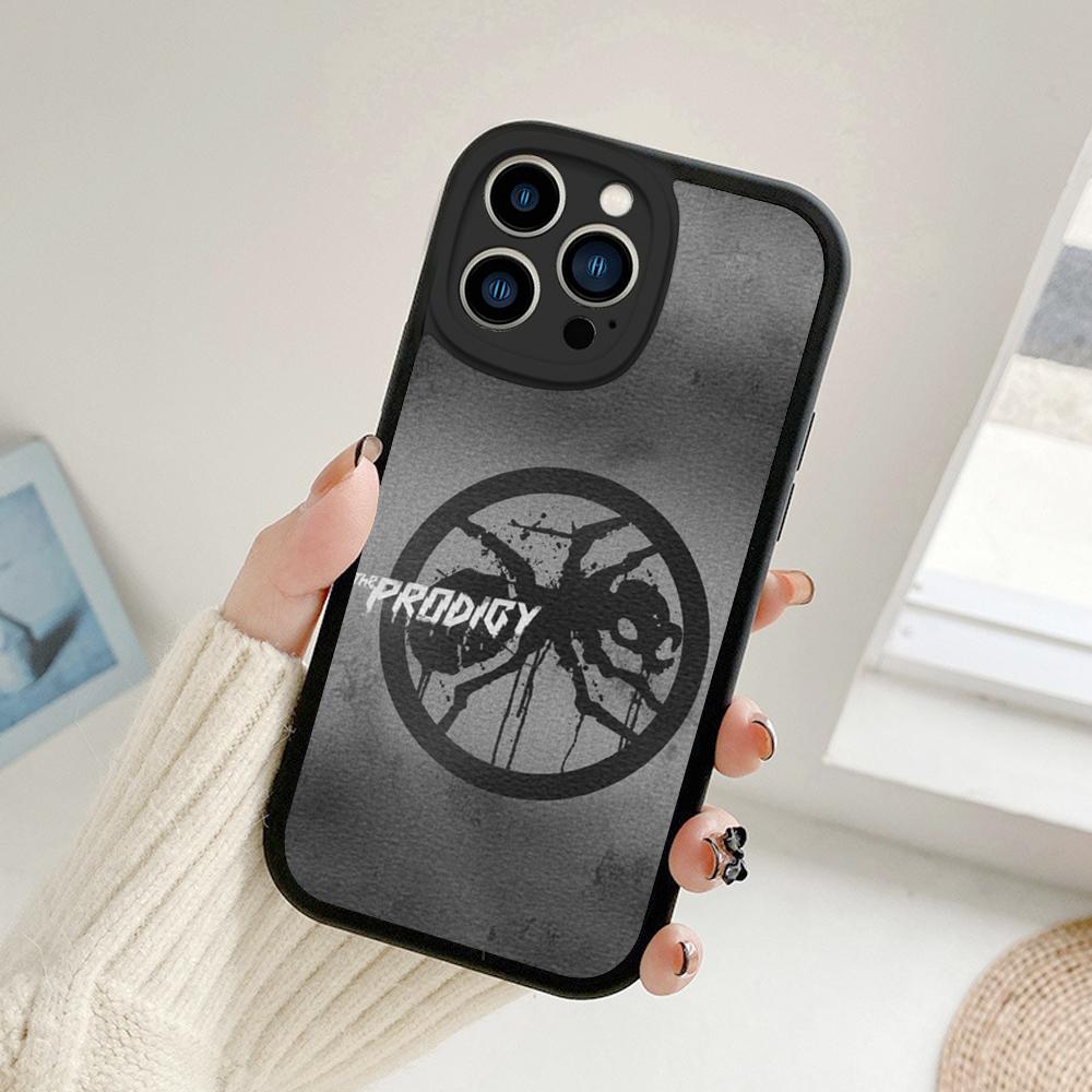 The Prodigy Artist Logo Phone Case for Iphone 14 13 11 12 Pro MAX 13 12 MiNi 7 8plus 14 13 11 PRO X XS 12 11 XR Lambskin Covers