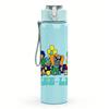 1PC Deep Purple Rock Band Group Cartoon Print 750ml Portable Sports Water Bottle Leakproof Gym Outdoor Travel Drink Cup
