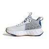 Own The Game 2.0 Non-Slip Durable Low-Top Kids Basketball Shoes Kids Sneakers White Gray GW1553