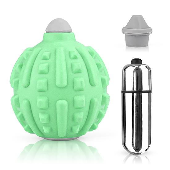 Δονούμενη μπάλα μασάζ υψηλής έντασης ανακούφιση από τον πόνο Φυσικοθεραπεία Φορητό Μυϊκό μασάζ βαθιού ιστού Μπάλα περιτονίας