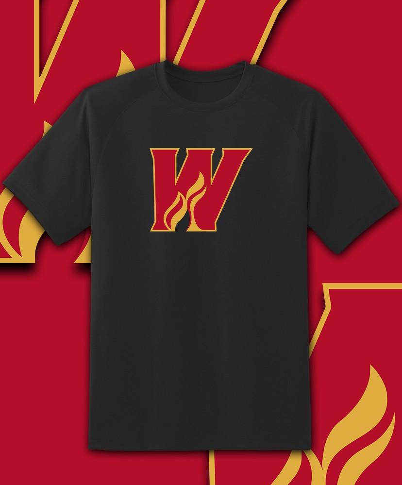 Calgary Wranglers Team logo shirt Adult and Youth Sizes S-6XL Tracking!! Unisex T-Shirt XL