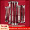 10mm 304 Stainless Steel Wire Rope with M12 End Fittings, 1 Meter