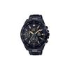 CASIOEDIFICE Series, Versatile Black Steel Strap, Quartz Movement, Stainless Steel Strap, Japanese and Korean Watch, Men's Watch, EFV-550DC-1A