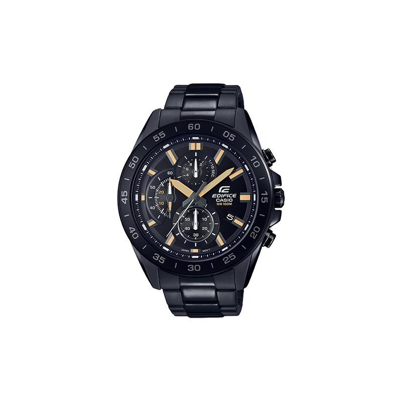 

Casio CASIOEDIFICE series, versatile black steel strap, quartz movement, stainless steel strap, Japanese and Korean watch, men s watch, EFV-550DC-1A чёрный