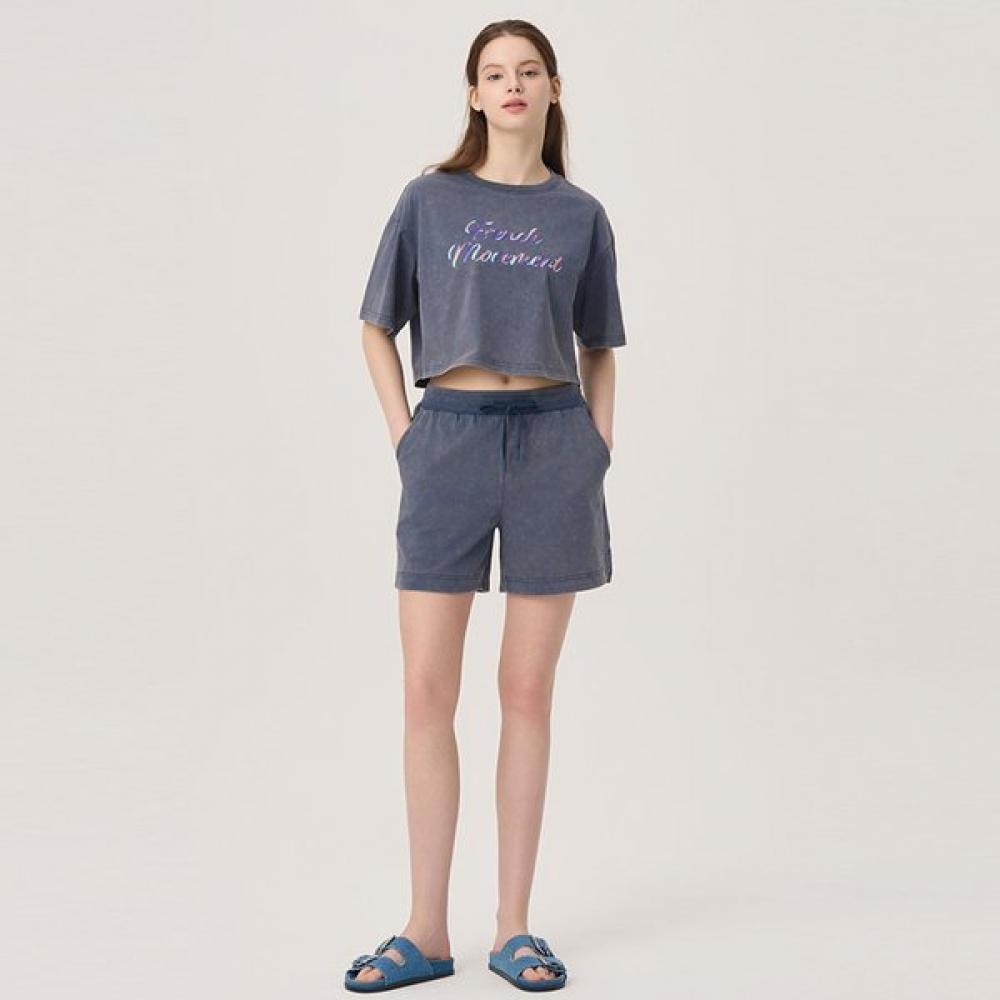 

Huit Washed Banding Shorts Htwst5j05t PK/S