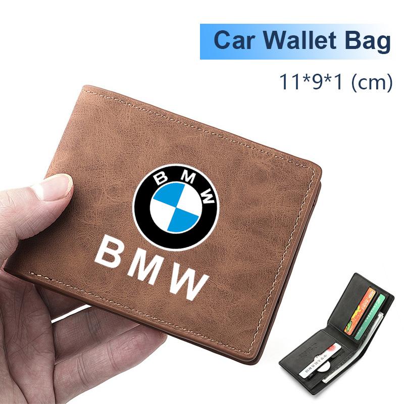 NST2 Hot 2025 For BMW X1 X2 X3 X5 X4 X6 X7 G30 G20 G32 G11 G12 F40 F30 F20 F10 F34 F07 Soft Fur Car Wallet Bag Driver License Case Ca