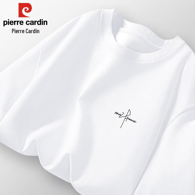 Pierre Cardin Men s Loose Fit Short Sleeve Cotton T-Shirt L