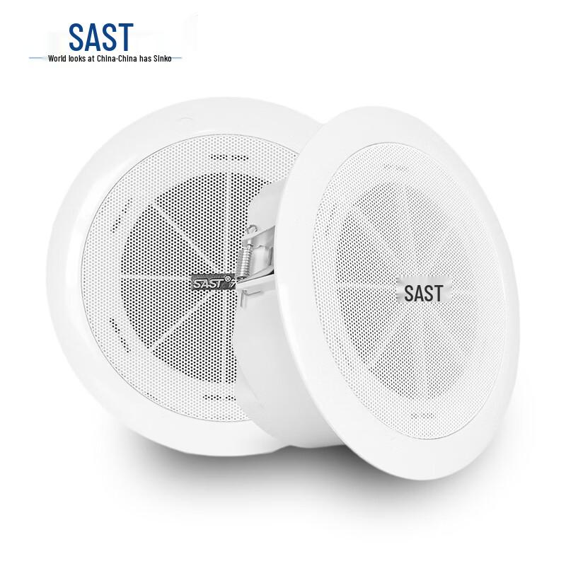 SAST Wireless Bluetooth Ceiling/Wall-Mounted Public Address Background Music System