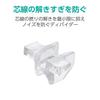 ELECOM RJ45 connector with load bar 10 pieces LD-6RJ45T10/L