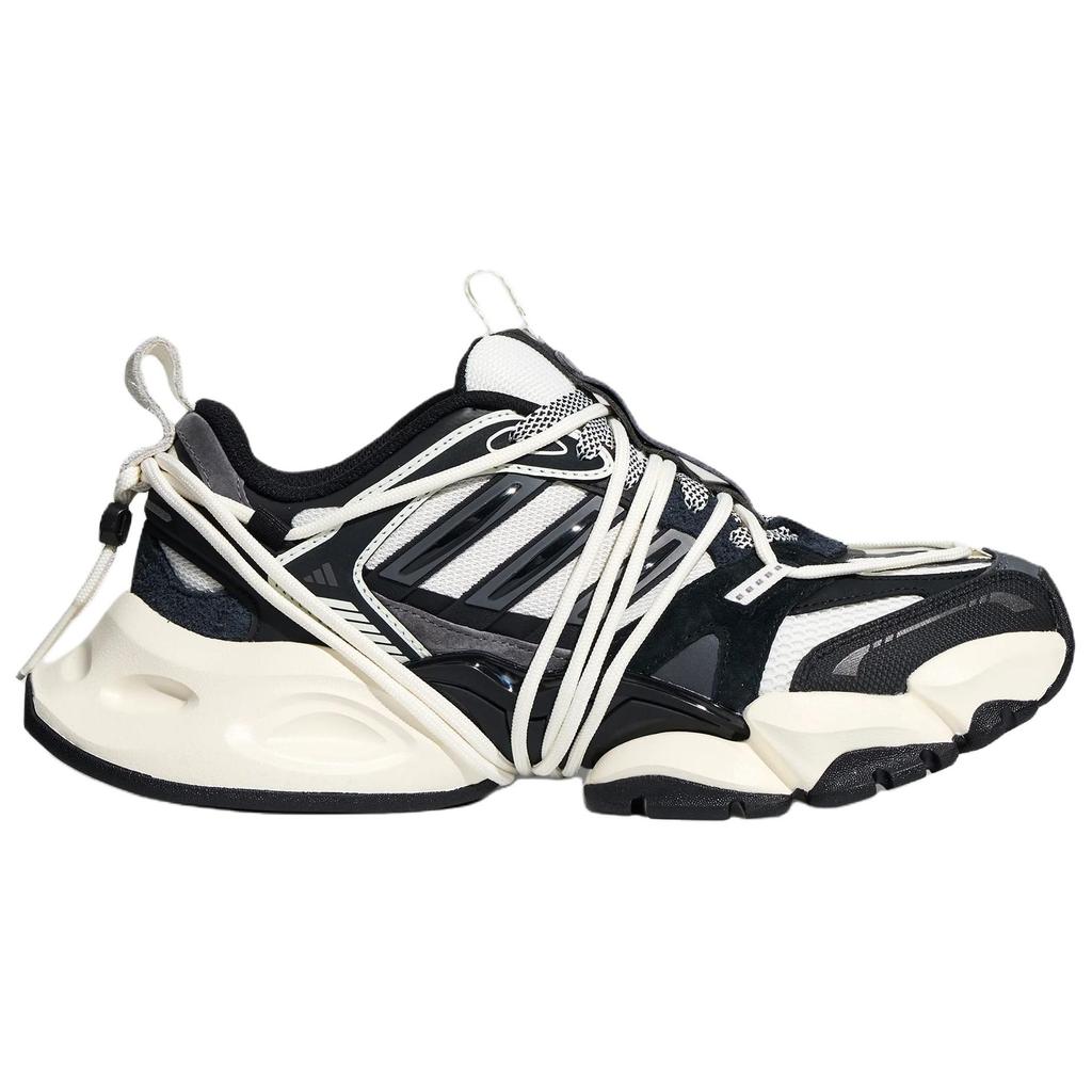 adidas Xlg Runner Deluxe 2.0 Fos Leve Mecha Sapatos Cyber Esportes Tênis de Corrida Unissex Tênis Preto Branco KZ7200