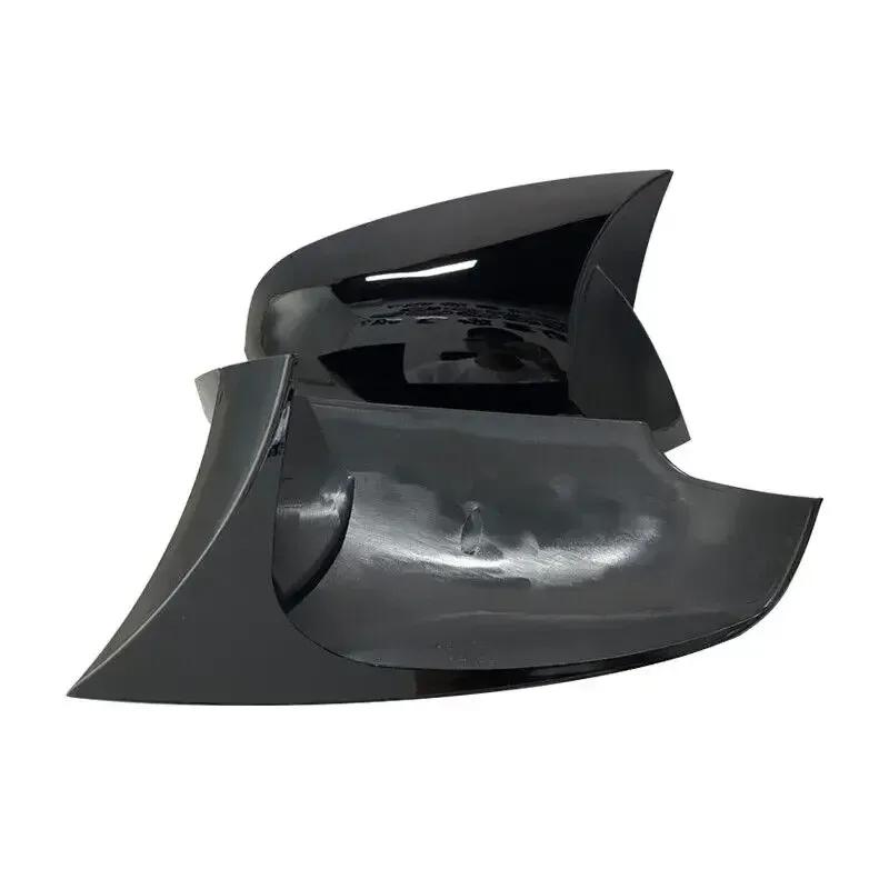 Für Renault Fluence 2011 2012 2013 2014 2015 Auto-Hupe-Stil Rückspiegel-Seitenspiegel-Abdeckung Flügelkappe Außentürgehäuse Schale Zierleiste