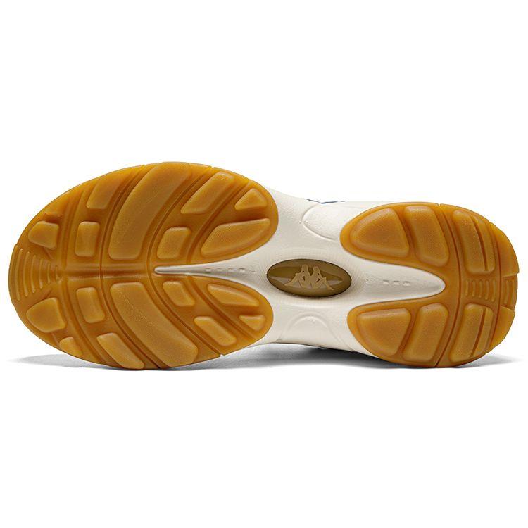 Kappa Fleece Lined Warm Height Increasing Retro Versatile Thick Sole Casual Comfortable Non-Slip Wear-Resistant Low-Top Dad Shoes K0DZ5MC65D-0106AR