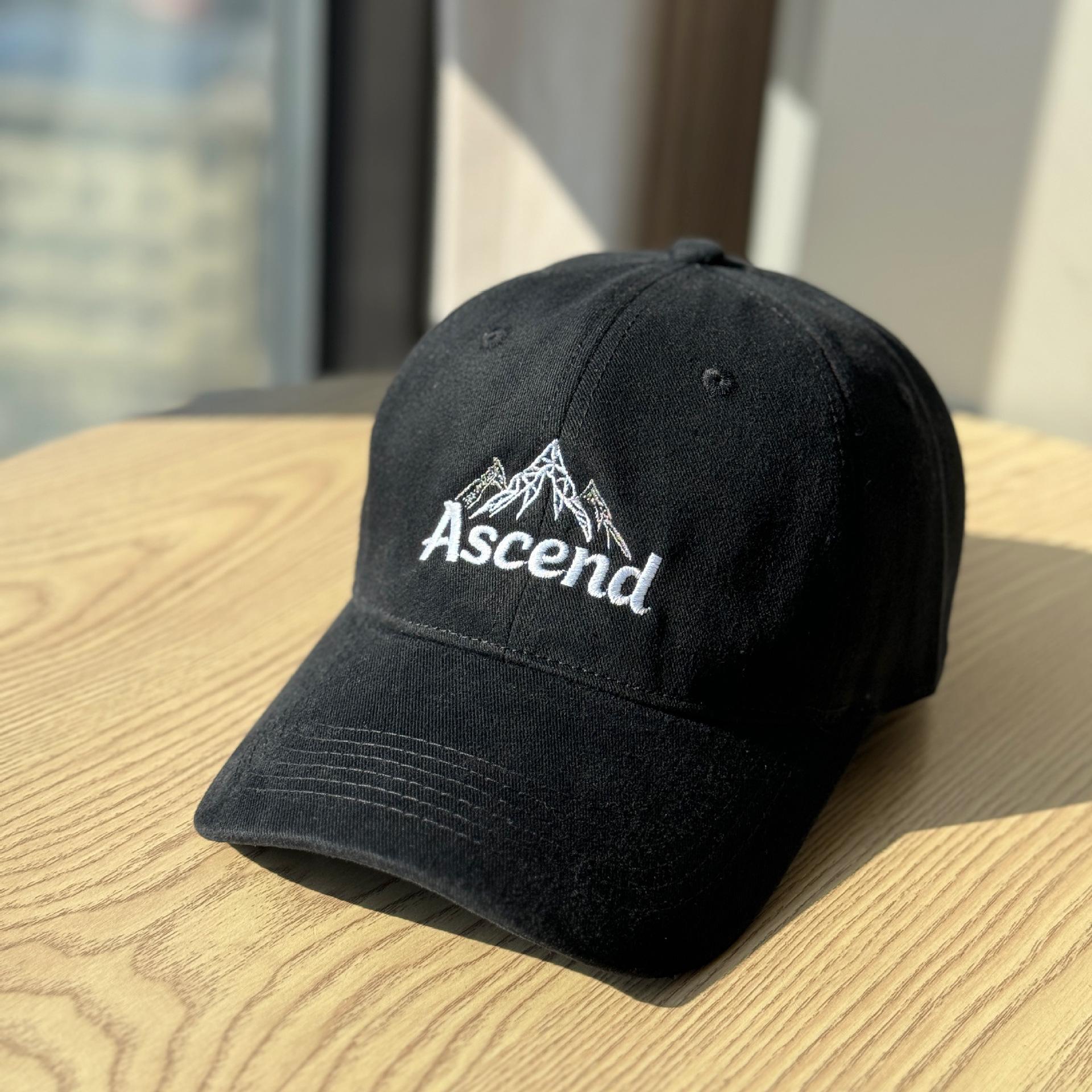 

New versatile sun-shading baseball cap for women, makes the face look smaller, with a deep crown and large head circumference, Korean style, Adult54-60Adjustable чёрный