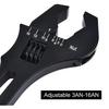 Adjustable Socket Wrench - Aluminum Alloy Multifunctional Universal Spanner for Pipe Nut and Screw Removal.Pipe Wrench.