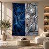 Decorative Tapestry,Brighton & Hove Albion Football Printed Wall Art, Lightweight Wall Hanging For Bedroom Background