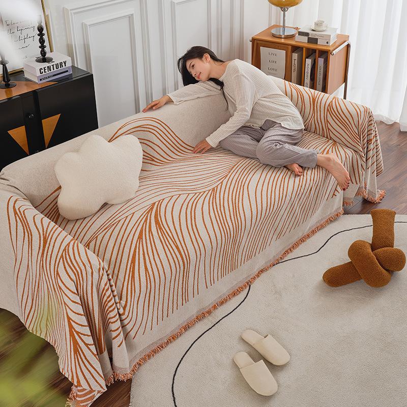New Sofa Towel Cover Cloth Four Seasons Universal Anti-Scratching Cover Blanket All-Inclusive Universal Pad Sofa Cover