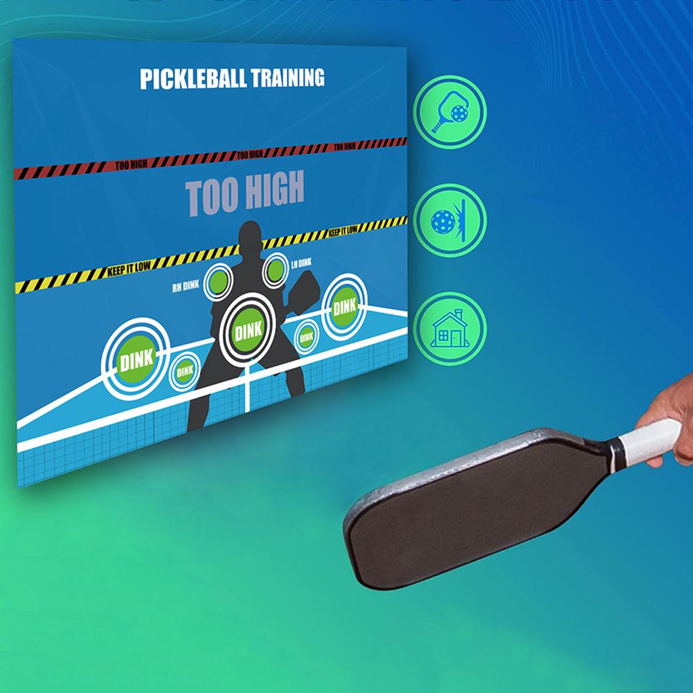 Pickleball Dink Pad Pickleball Training Poster Mat Wall Practice Rebounder Aid for Pickleball Dink Train Indoor Rooms Yard Gym