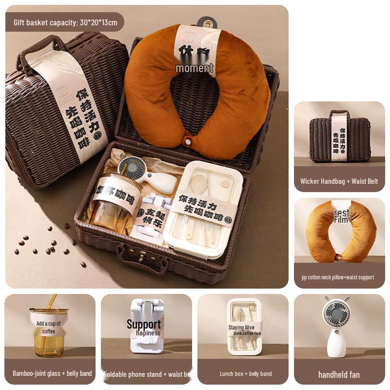 

Corporate Gift High-End Coffee Maker Event Set for Clients & Employee Appreciation Gift Box
