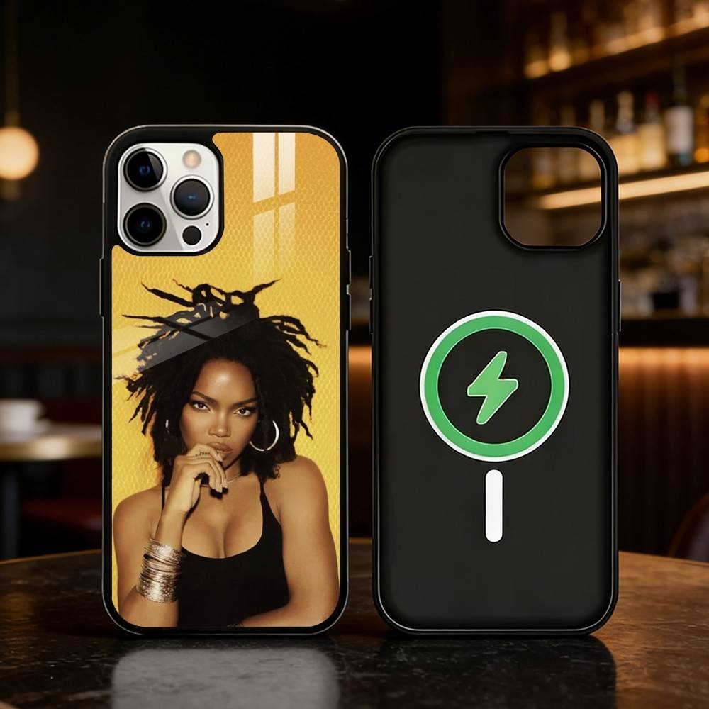 Sängerin L-Lauryn Hill Handyhülle Für iPhone 17 16 15 14 13 12 Pro Max Plus für Spiegel Kabellose Magnetische Abdeckung