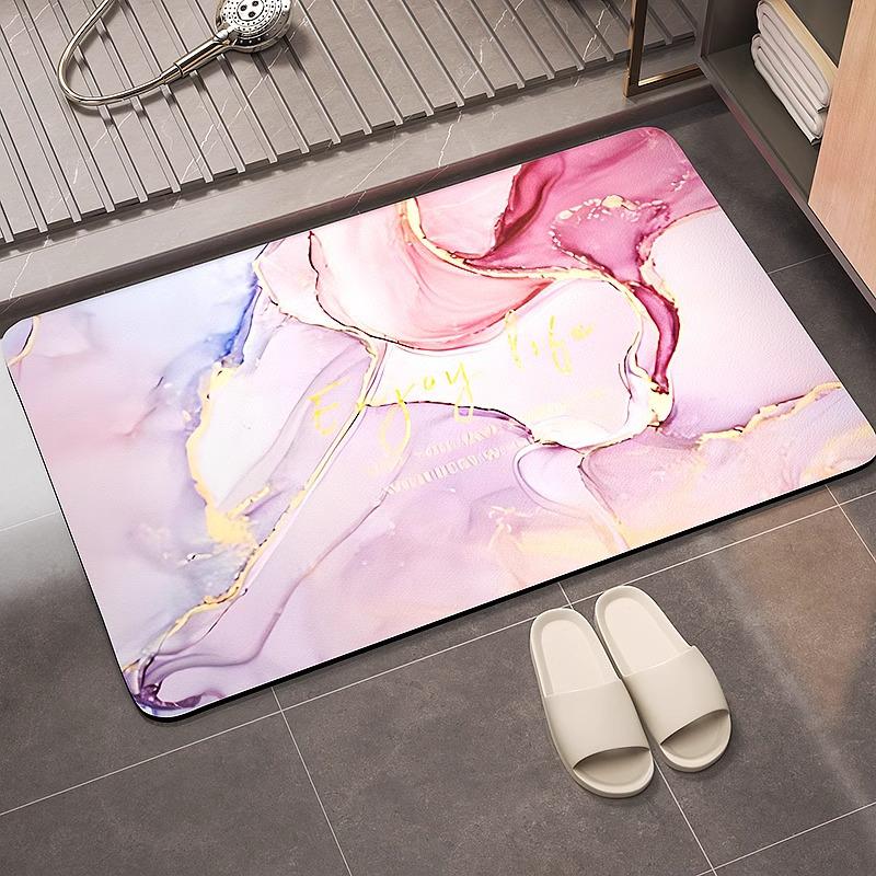 Diatomaceous Earth Non-Slip Bathroom Door Mat