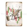 Bulls Traders Metal Plaque Poster Cinema Funny Home Painting Iron   Tin Sign Poster