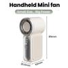 Portable Mini Fan Outdoor Handheld Fan Type C Rechargeable Cooling Fans Suitable For Student Dormitory Summer Home Office Desk