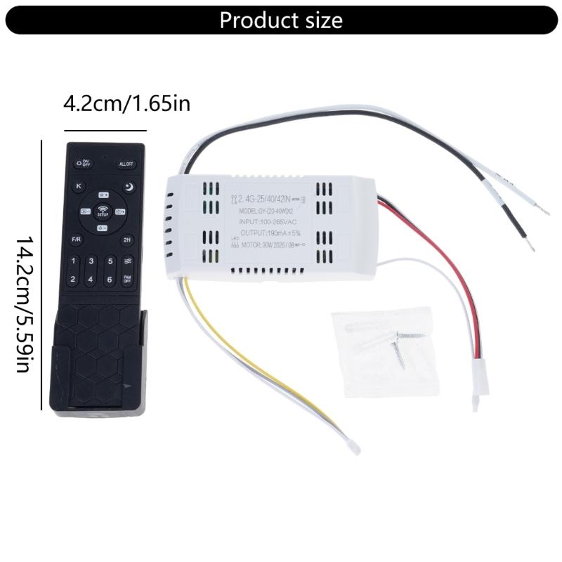Fan Lamp Controller Fan and Light Wireless Controller Efficient Control Ceiling Fan Lighting Controller for Home Use