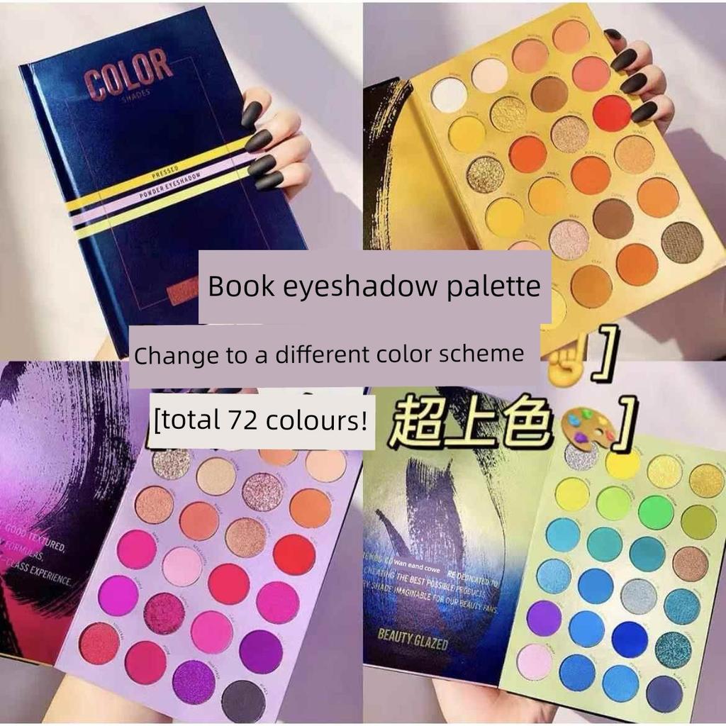 Authentic Meicai Eyeshadow Palette Makeup Artist Special Stage Makeup Performance Makeup Earth Colors 2025 New Multi-Color